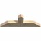 Ekena Millwork Portland Rough Sawn Timber Gable Bracket, Douglas Fir, 48"W x 16"H x 4"D x 6"F, 8/12 Pitch GBW048X16X0406POR00RDF - alternate 4